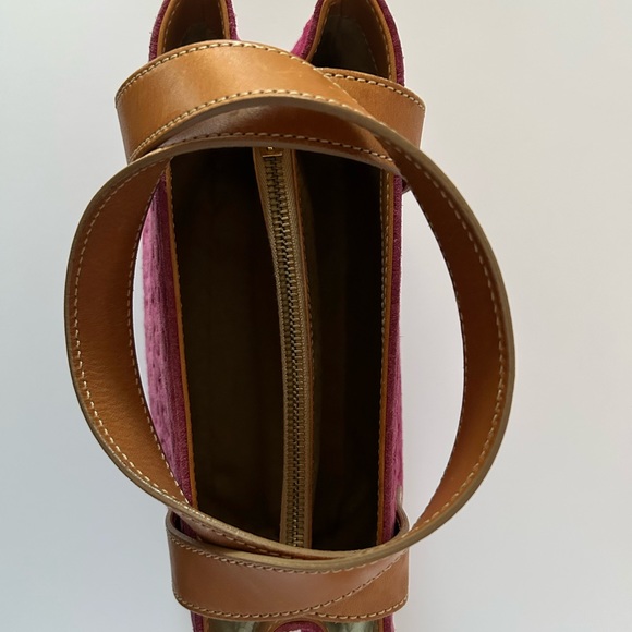 Authentic Celine Pink Suede Mini Tote - Picture 10 of 14